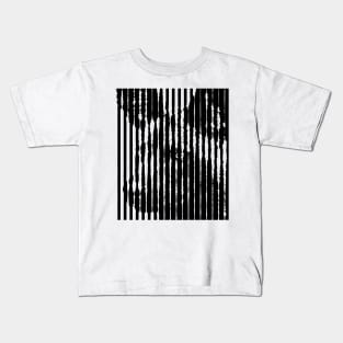 Wild Dog Close-up Anamorphic Illusion Pop Art Kids T-Shirt